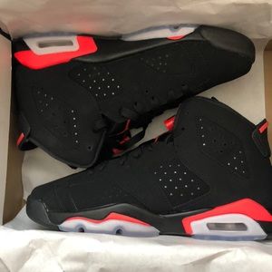 Infrared Jordan 6 size 6